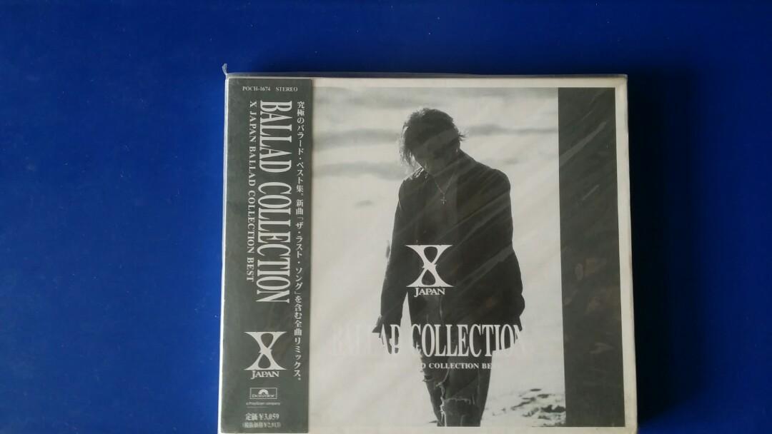 XJapan BALLAD COLLECTION 慢歌精選 CD, 興趣及遊戲, 收藏品及紀念品, 明星周邊 Carousell