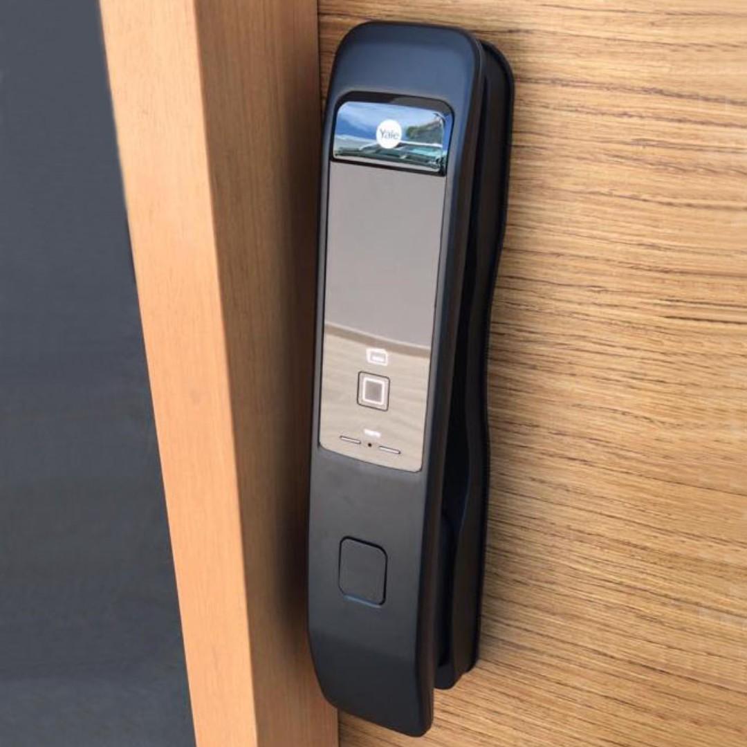 Yale New Model Ymi70 Fingerprint Digital Door Lock Furniture Others On Carousell