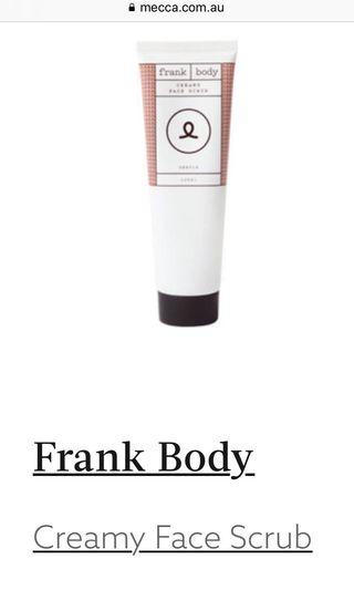 frank body scrub