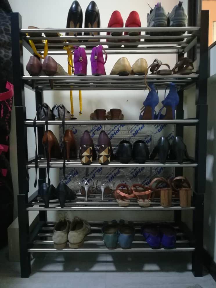 2 Tier Stackable Shoe Rack from IKEA