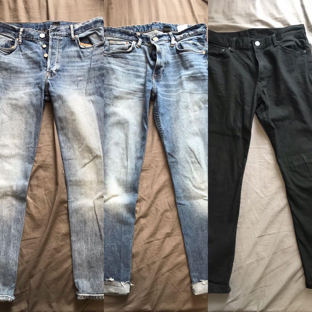 h&m size 31 jeans