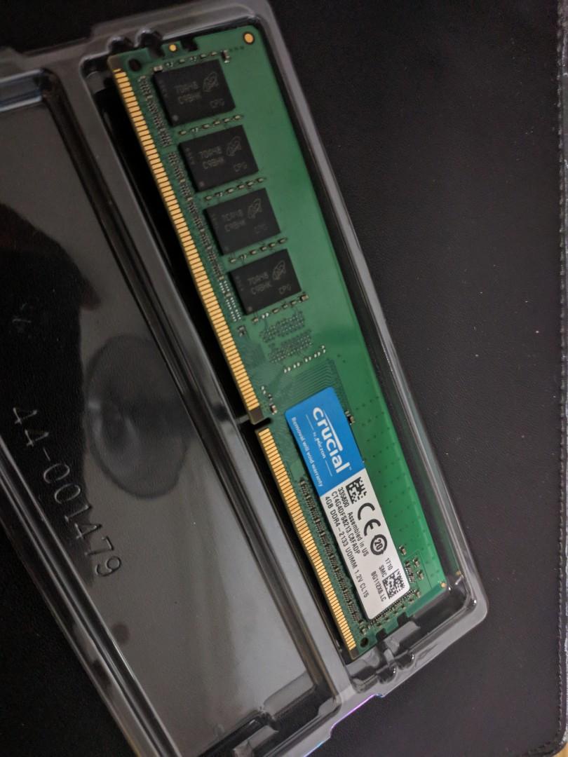 4gb Ddr4 Ram Electronics Computer Parts Accessories On Carousell