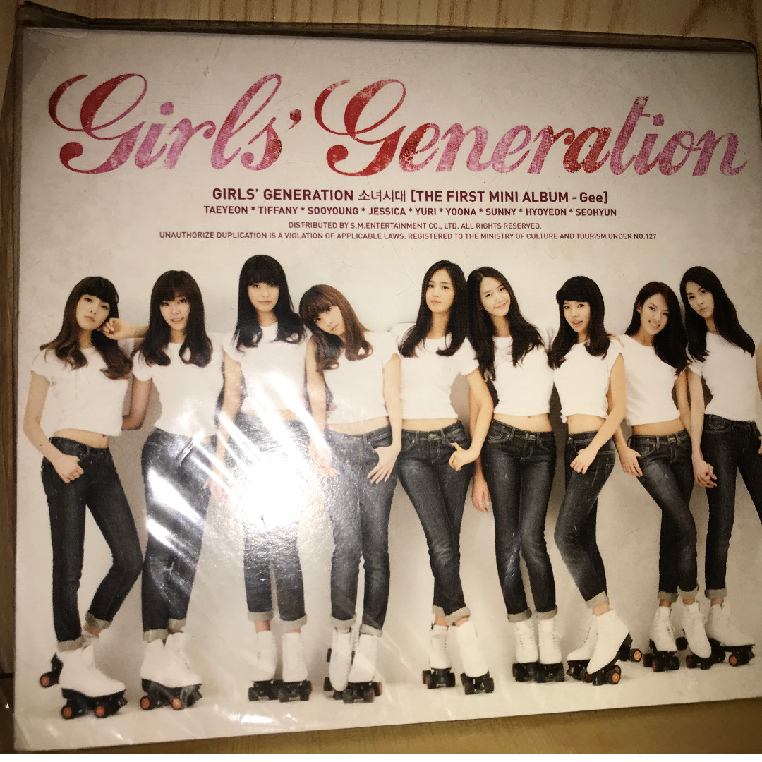 99%新絕版少女時代SNSD Girls' Generation Gee 1st first mini album