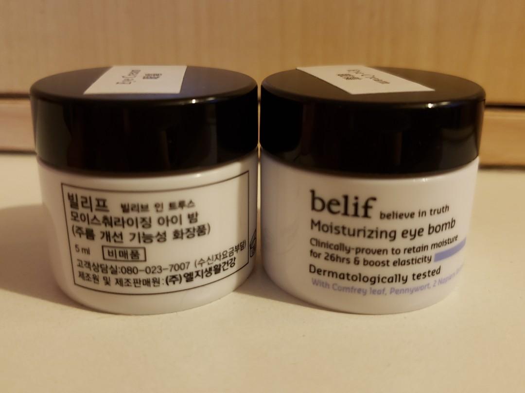 belief eye cream
