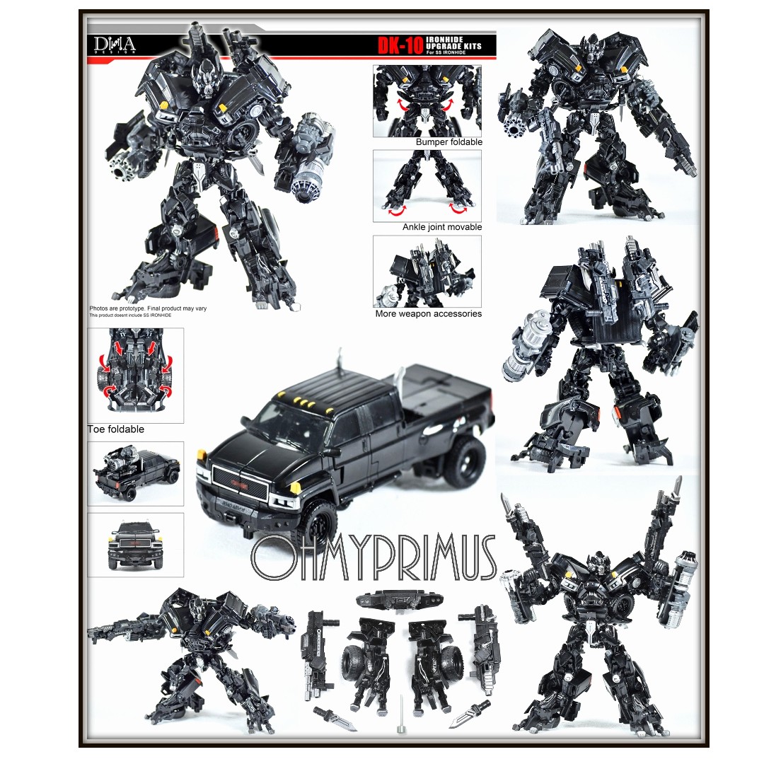 Transformers Toy Dna Dk 10 Ss14 Ironhide Upgrade Weapon Upgrade Kits In Stock Transformers Robots