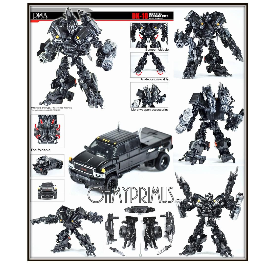 In Stock Dna Design Dk 10 Dk10 Upgrade Kit For Studio Series Ss 14 Ss14 Ironhide Reissue Toys Games Bricks Figurines On Carousell