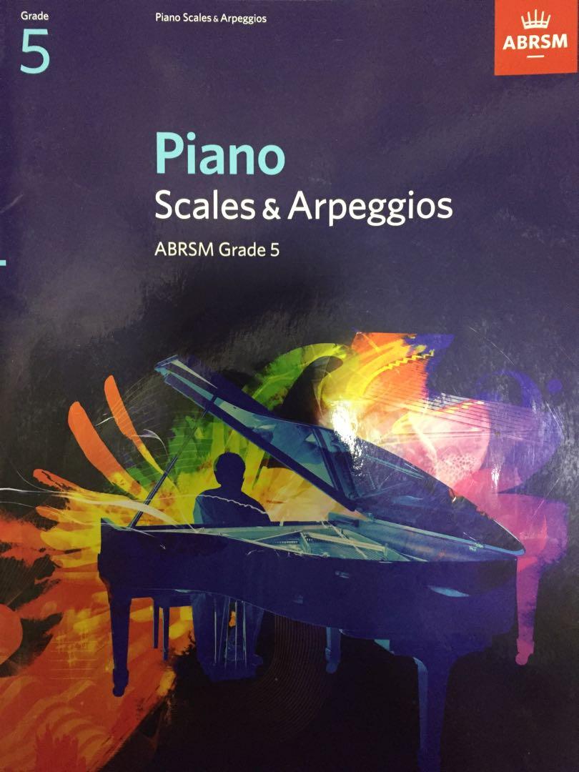 ABRSM grade 5 piano scales & arpeggios and specimen sightreading tests