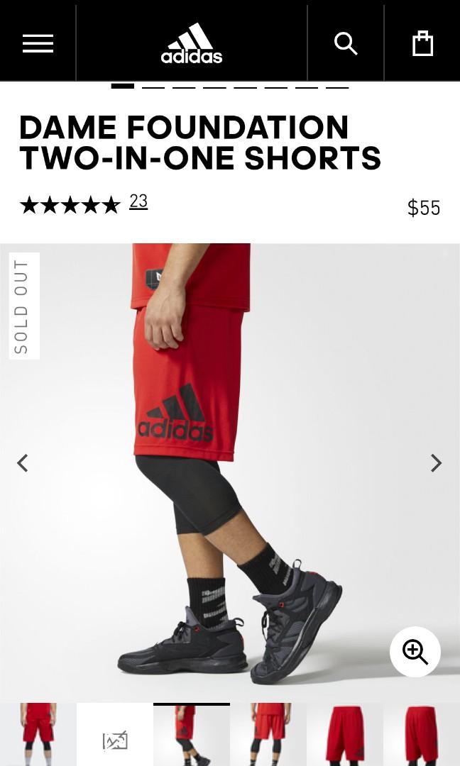 adidas basketball compression shorts