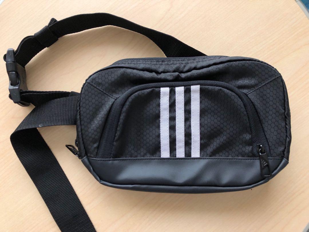 adidas leather belt bag
