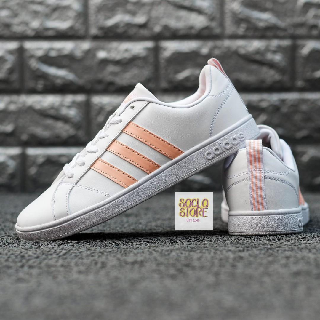 Adidas neo sales advantage peach