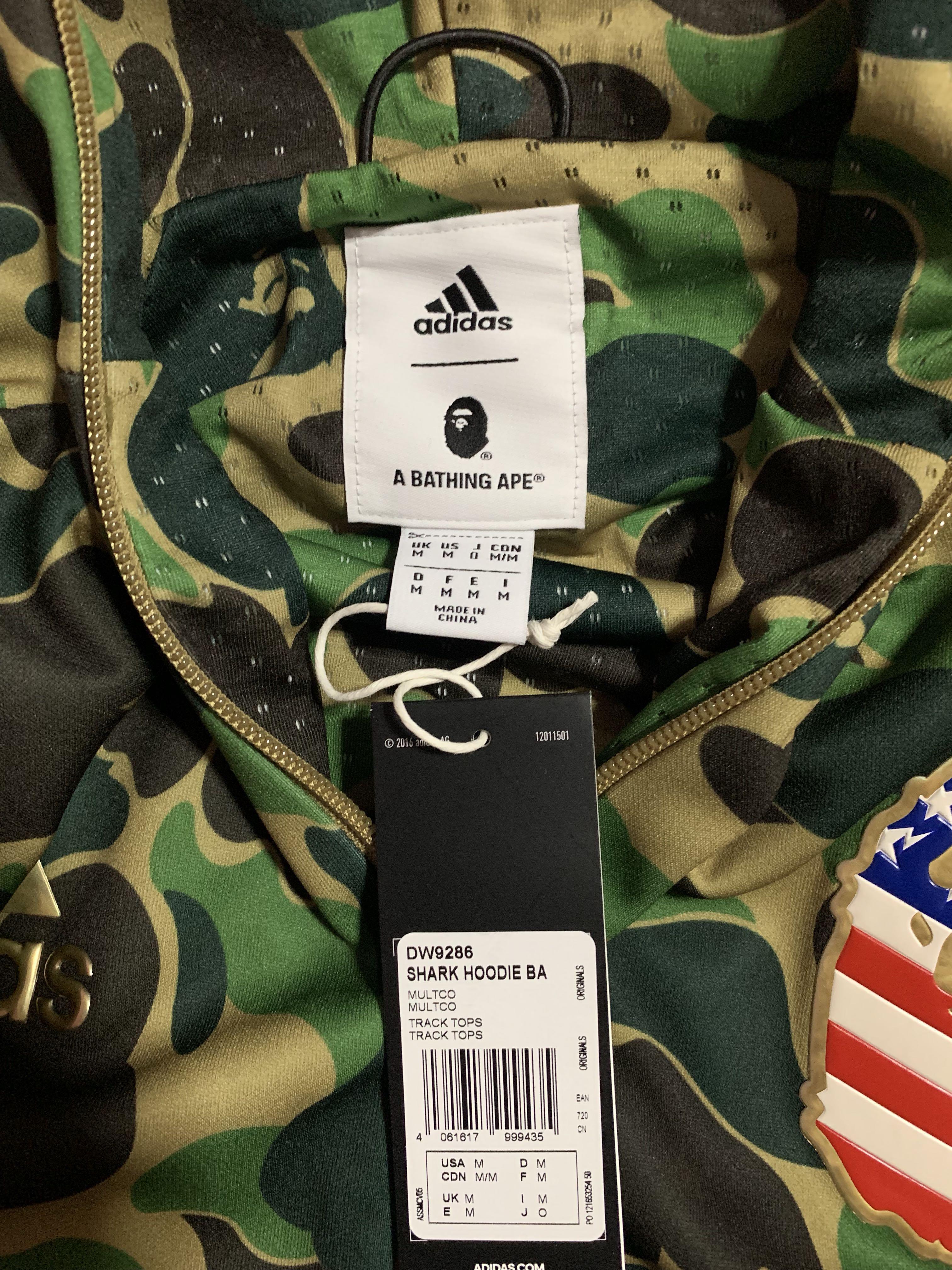 Adidas bape camo hoodie online
