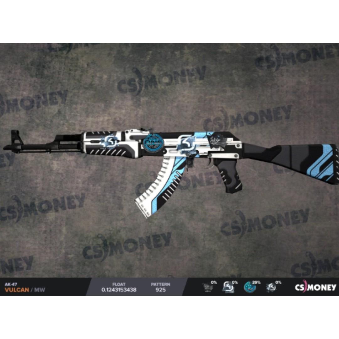 Ak 47 Vulcan Toys Games Video Gaming In Game Products On Carousell - ak47 game pass roblox