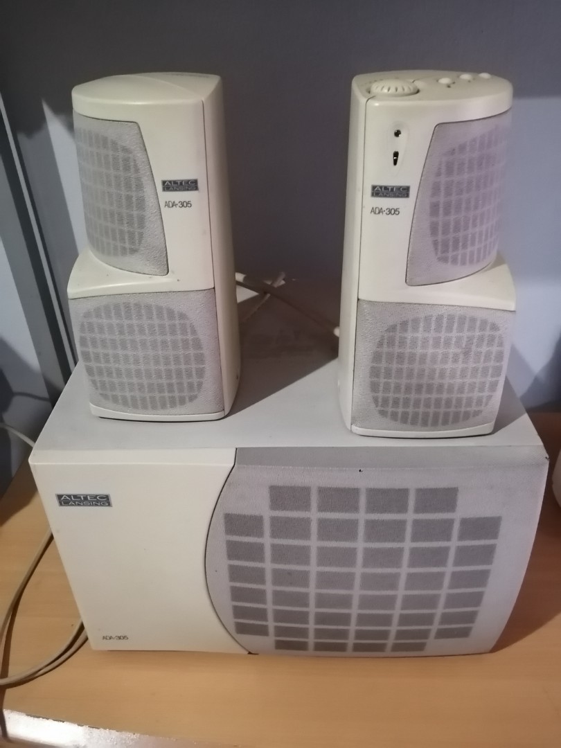 Altec Lansing ADA 305 sub woofer speakers