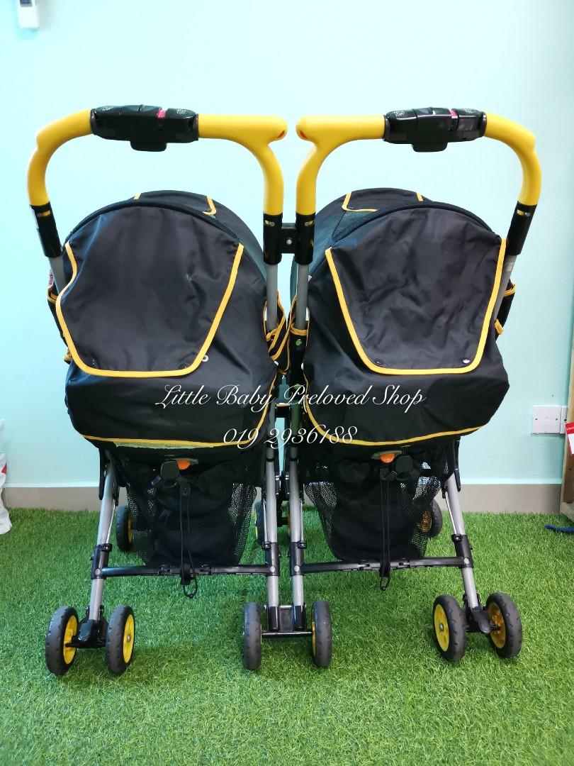Aprica double stroller shop