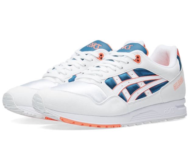 Asics Gel Saga White Flash Coral Men s Fashion Footwear Sneakers on Carousell
