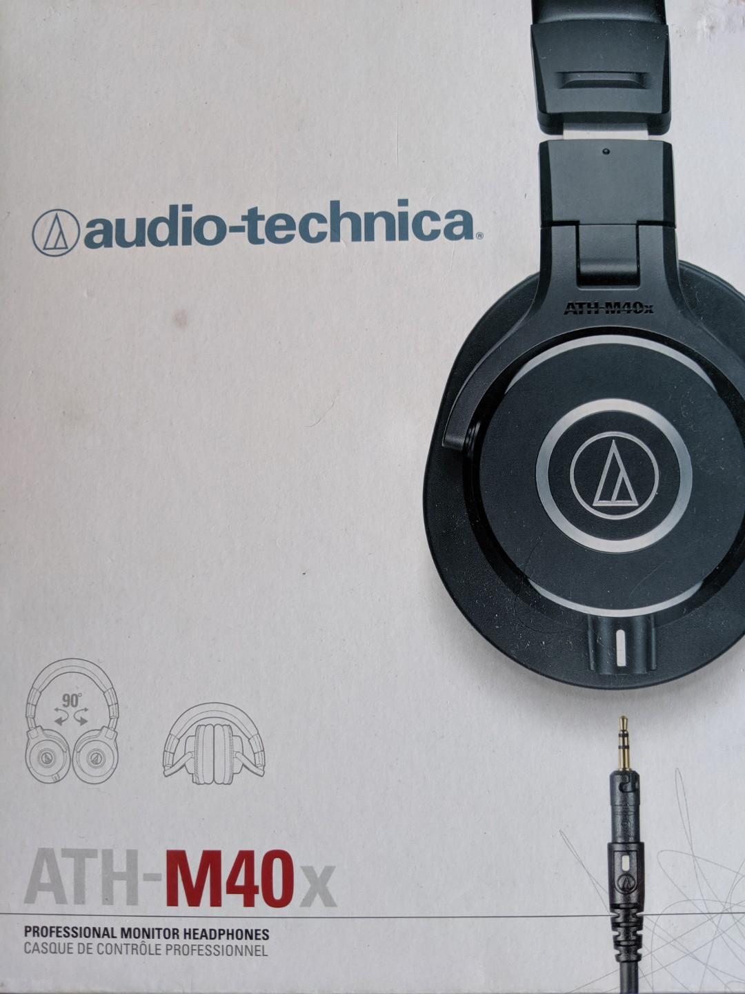 Audio Technica M40X Headphones w Dbrand Skin Audio Headphones Headsets on Carousell