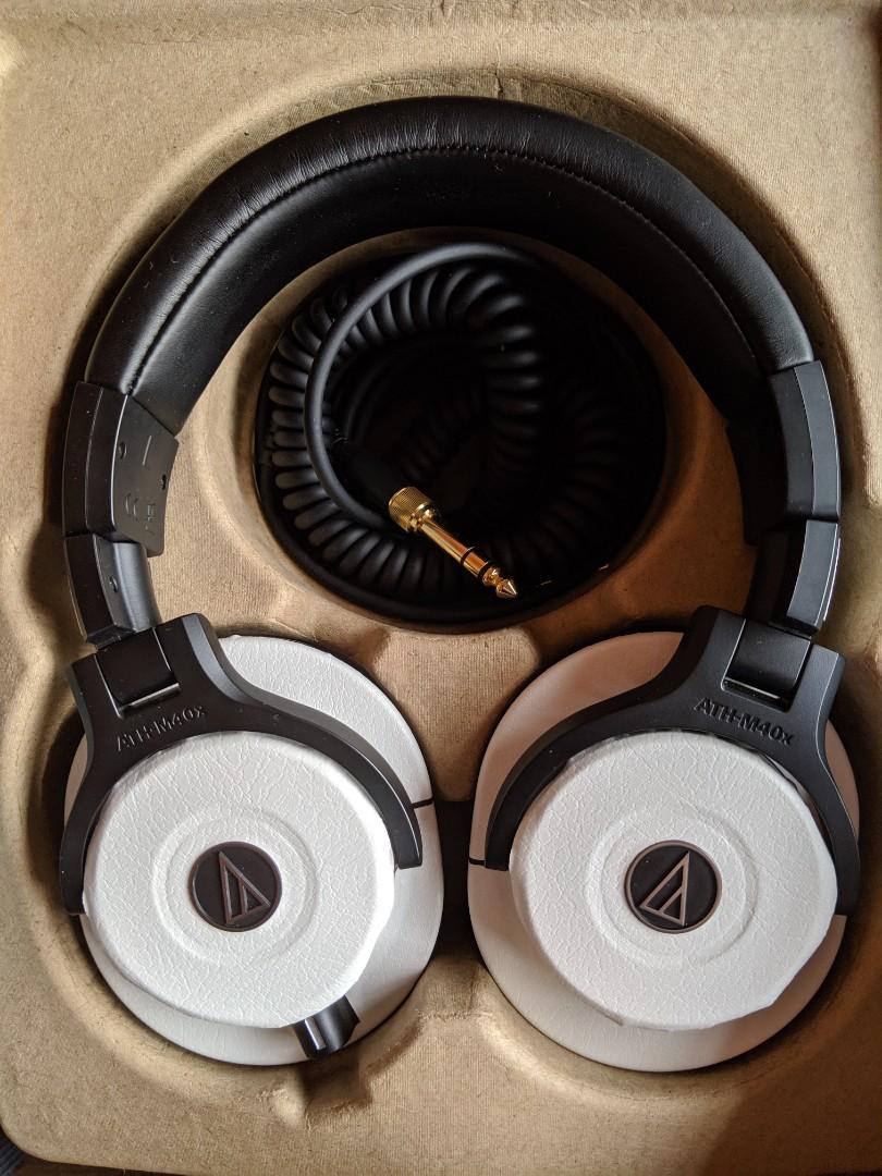 Audio Technica M40X Headphones w Dbrand Skin Audio Headphones Headsets on Carousell