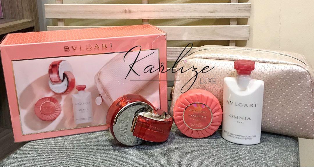 Bvlgari omnia coral gift set sales