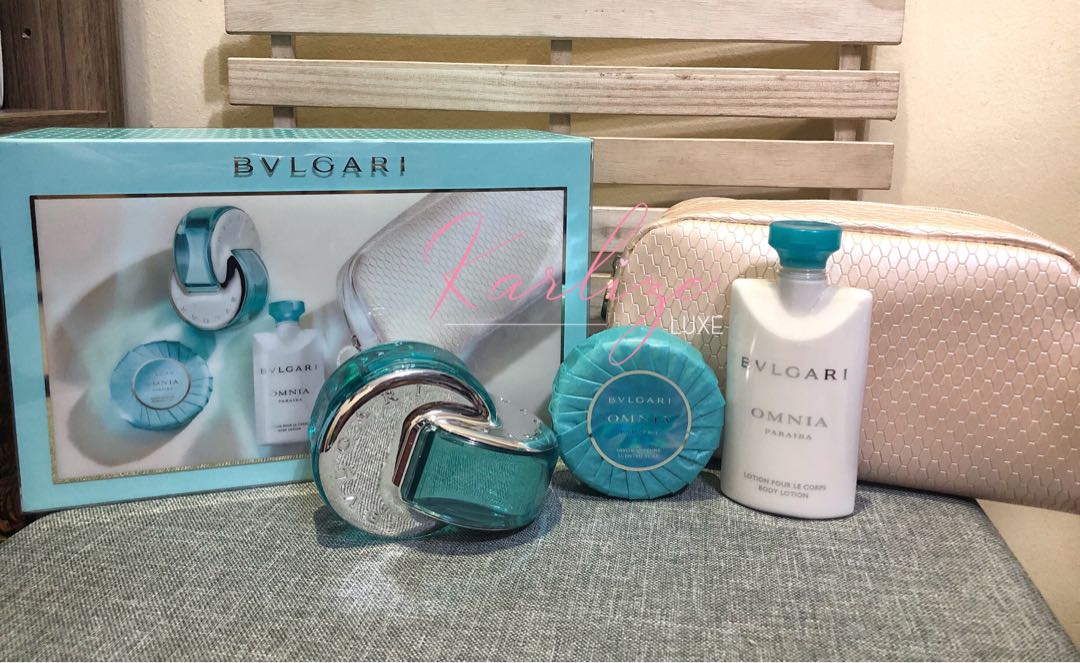 Bvlgari omnia paraiba gift set top