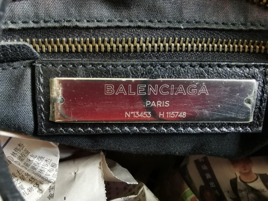 Balenciaga 115748 Latte Classic City Motorcycle bag - The Attic Place