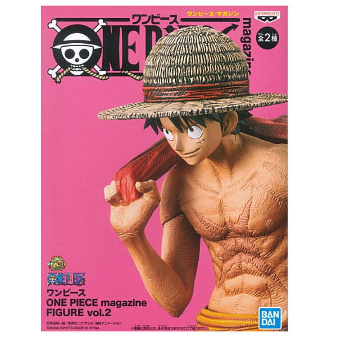 Banpresto One Piece Magazine Figure Vol 2 Monkey D Luffy Figure Toys Games Toys On Carousell