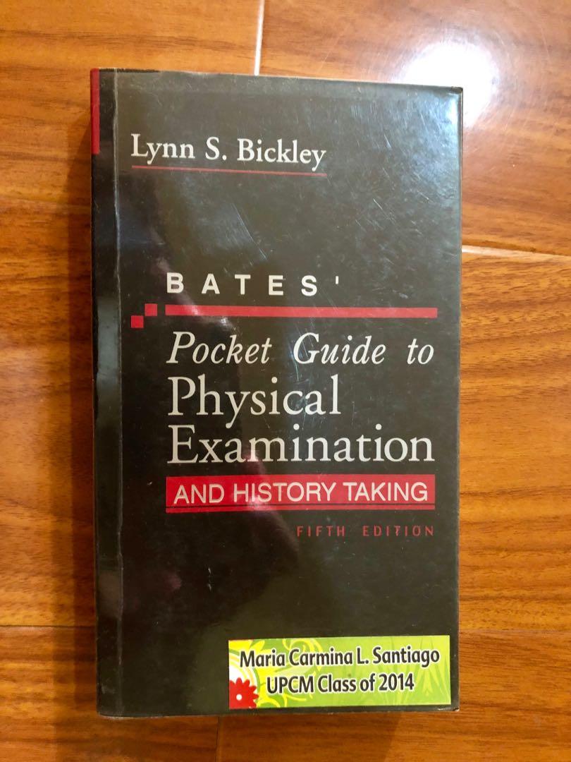 Bates Pocket Guide To Physical Examination And History Taking