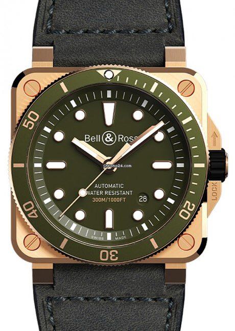 Bell Ross BR 03 92 DIVER GREEN BRONZE Luxury Watches on Carousell