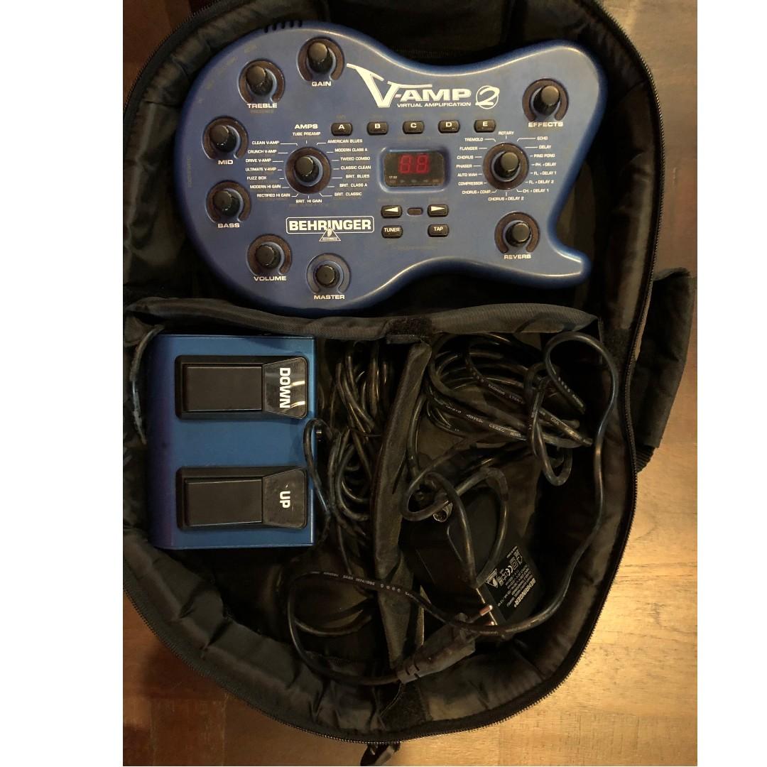 Behringer V Amp 2 Free Give Away Working Fine Music Media Music Instruments On Carousell