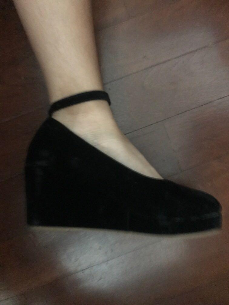 Wedge ballet hotsell shoes