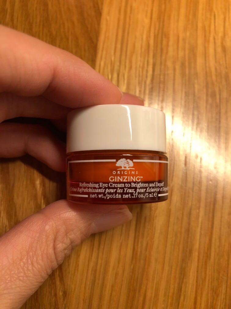 ginzing eye cream