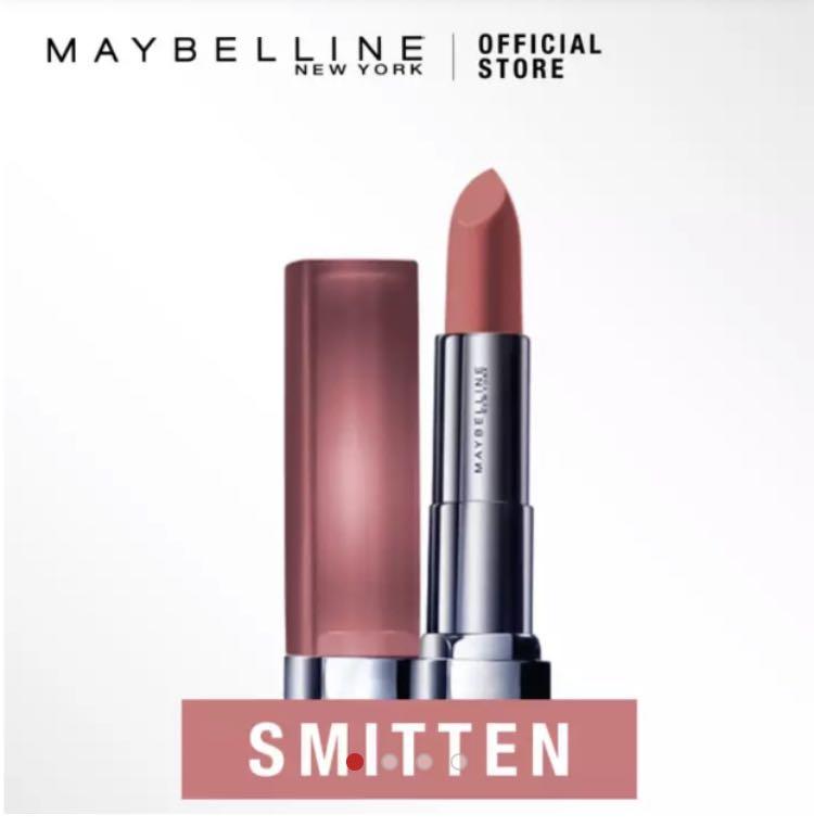 Bnib Authentic Maybelline Color Sensational Creamy Matte Lipstick Inti Mattes Nudes Lipstick Smitten Health Beauty Makeup On Carousell