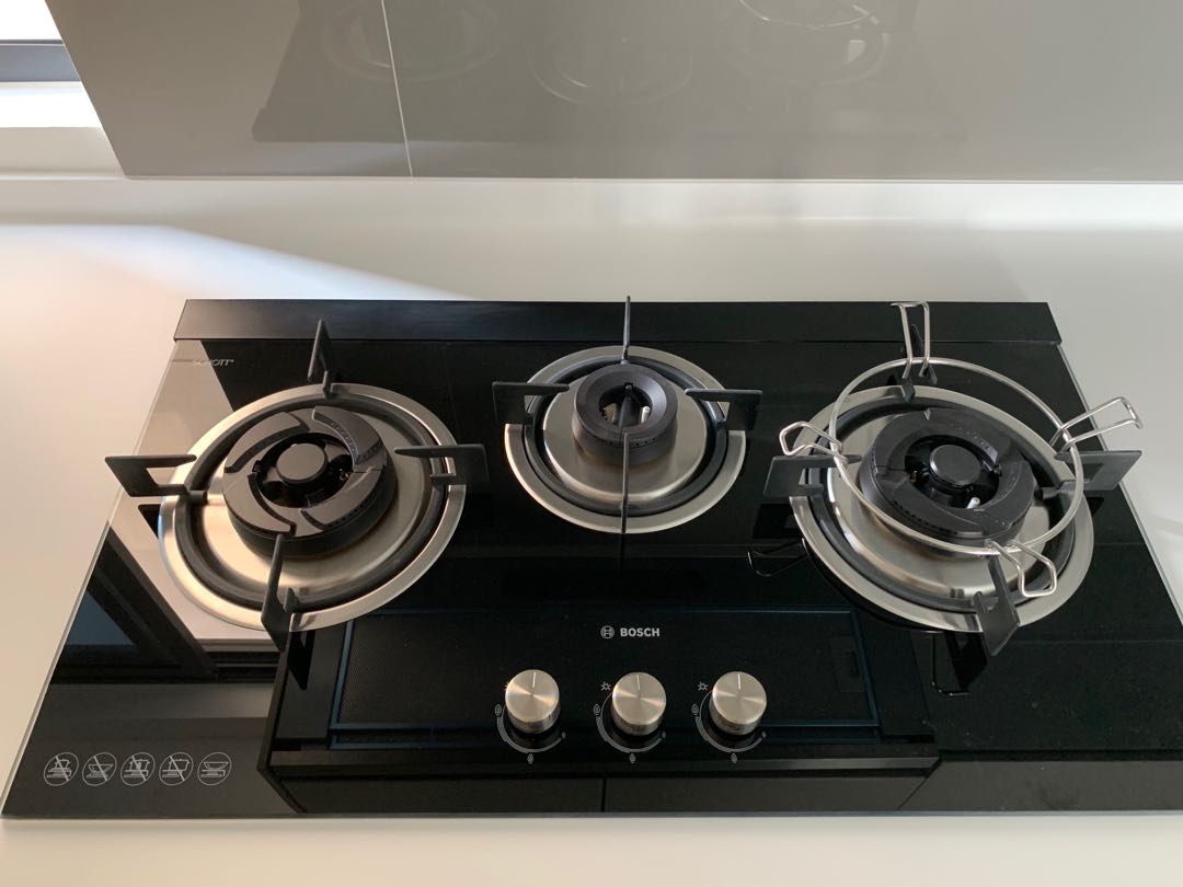 bosch glass gas hob