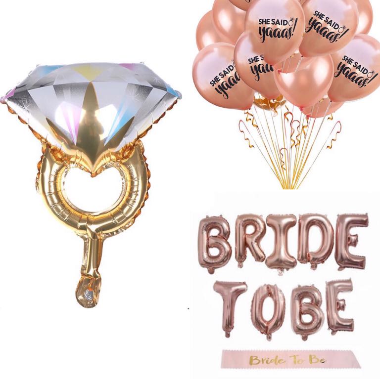 Bridal shower decor pack, Hobbies & Toys, Stationery & Craft, Occasions