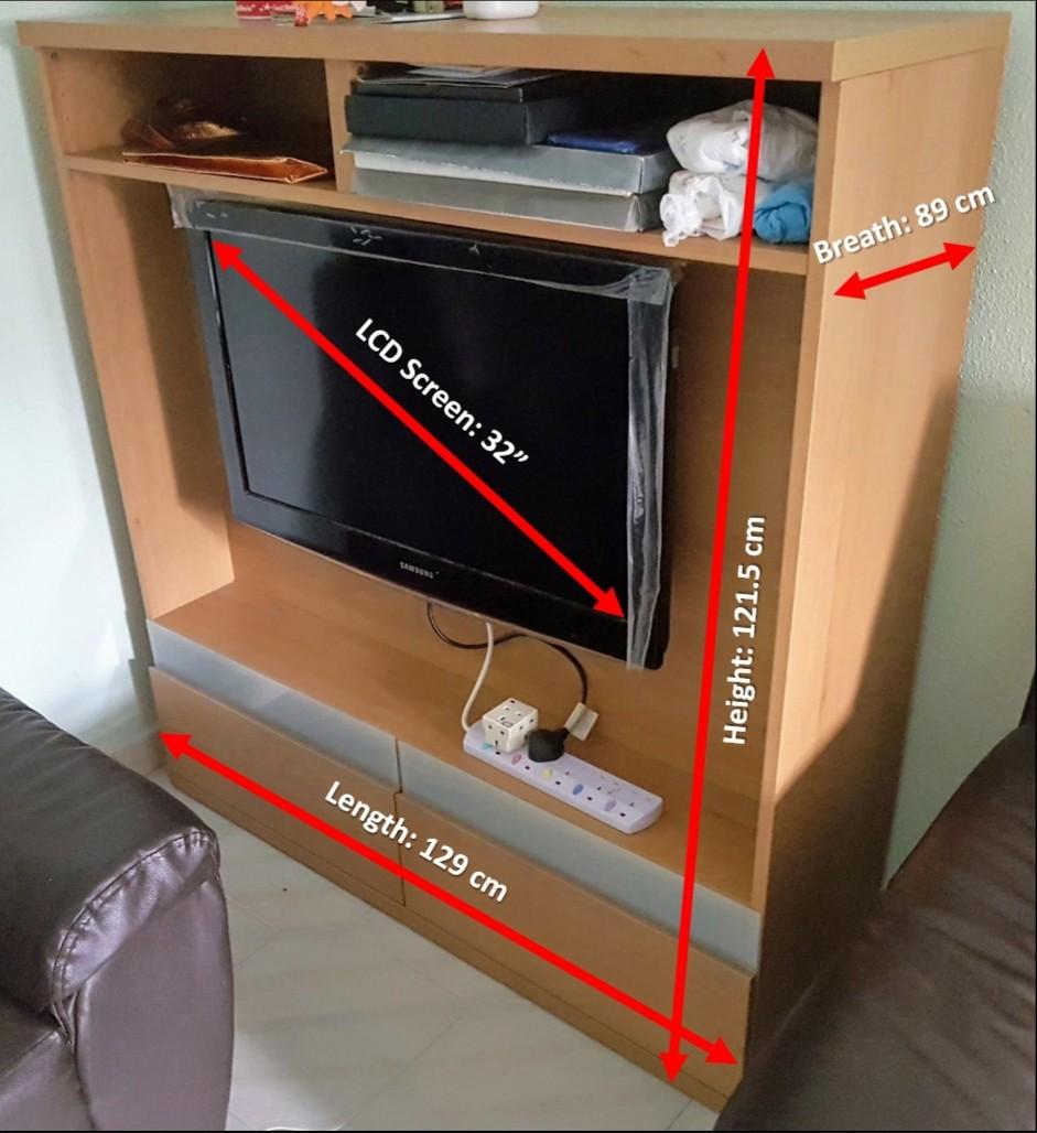 Cheap Tv Cabinet For Sale Furniture Shelves Drawers On Carousell
