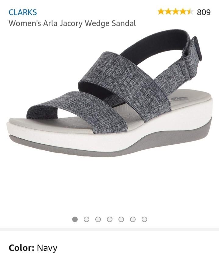 clarks cloudsteppers arla jacory sandals