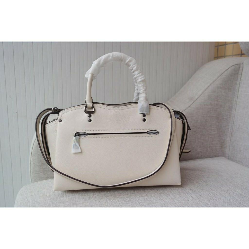 Coach drew satchel with snakeskin detail hot sale
