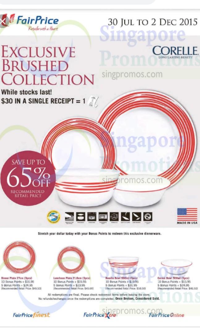 Corelle Plates And Bowl Brand New Home Appliances Kitchenware On Carousell