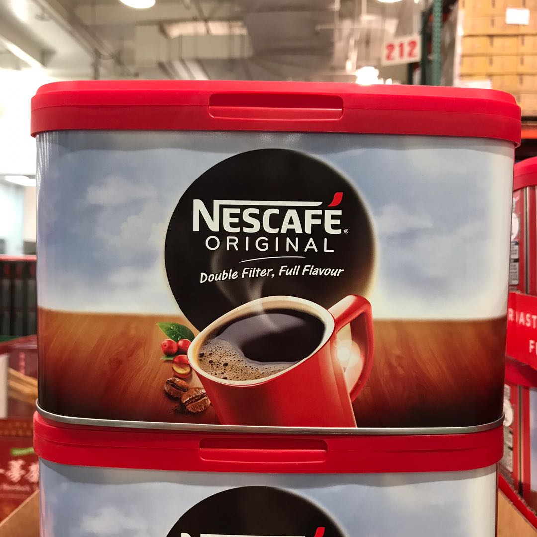 Costco好市多 NESCAFÉ 雀巢原味即溶咖啡粉 500g instant coffee, 健康及營養品, 保健食品, 健康食品，飲料和