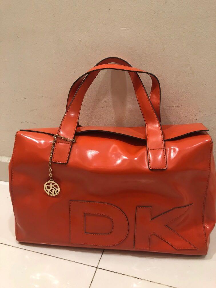 dkny orange bag
