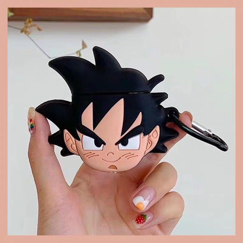 Dragon Ball Goku Apple Airpod Case With Ring Holder Mobile Phones