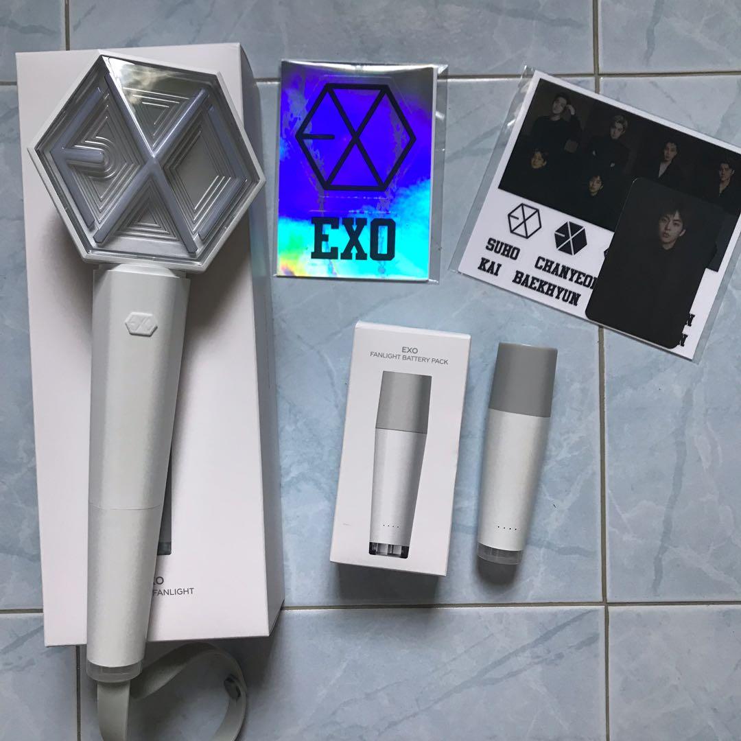 EXO OFFICIAL LIGHTSTICK VER 3 BATTERY PACK