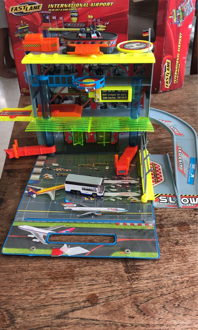 Fast lane sale airport playset