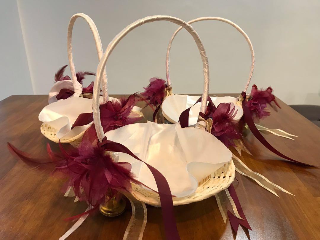 Flower girl basket online design