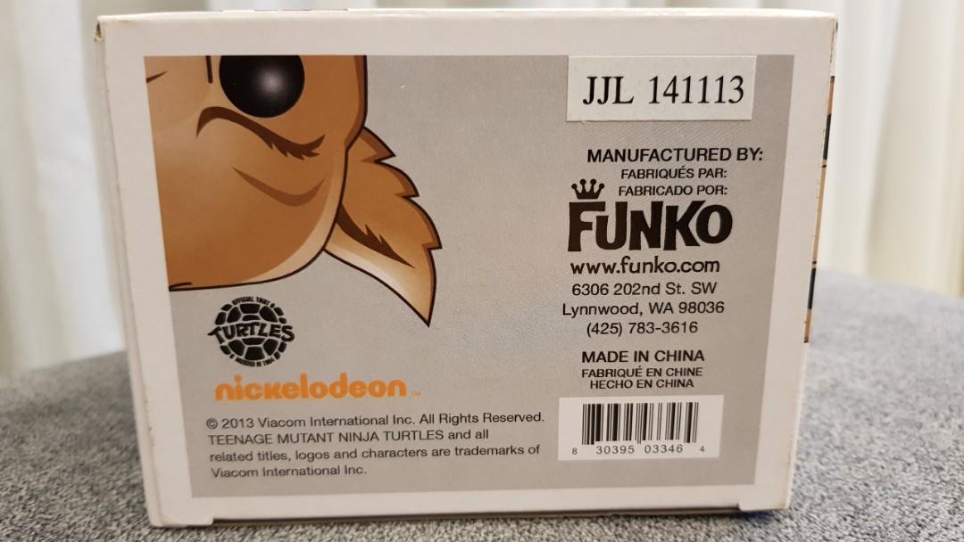 master splinter funko pop