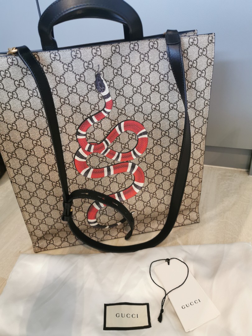 Gucci sales tote snake