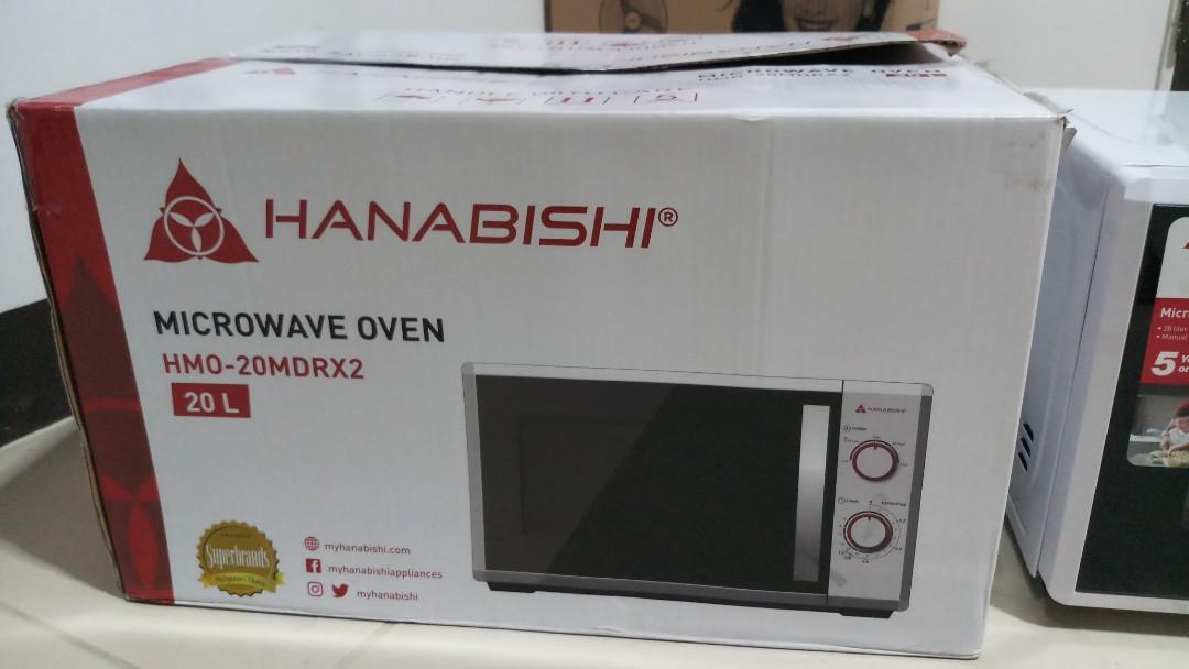 Hanabishi Microwave Oven Home Furniture Home Appliances Other Kitchen Appliances On Carousell