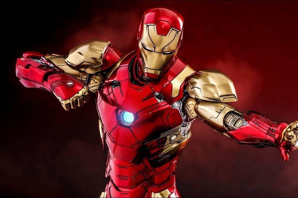 Hot Toys Iron Man Mark 46 Concept Art Diecast MMS489 D25 Mark XLVI