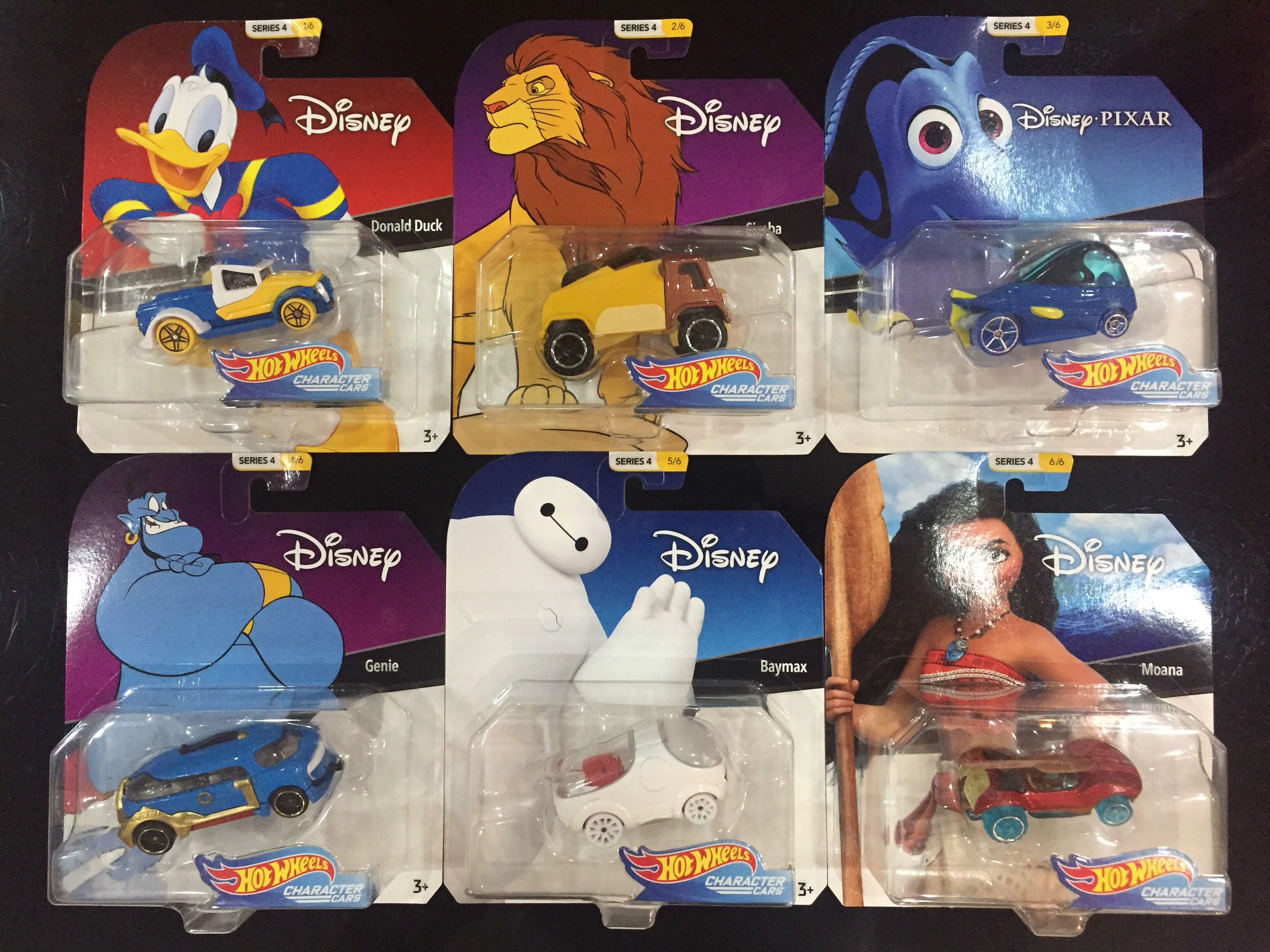 series 4 disney hot wheels