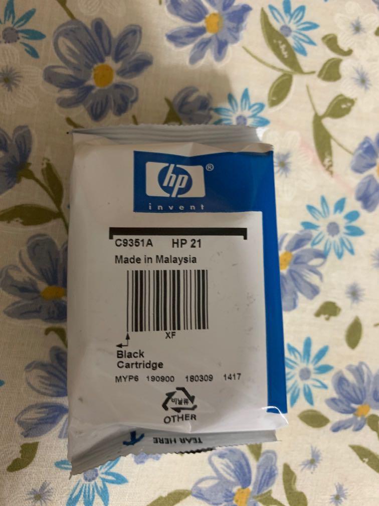 HP 21 Printer Ink Black Cartridge 