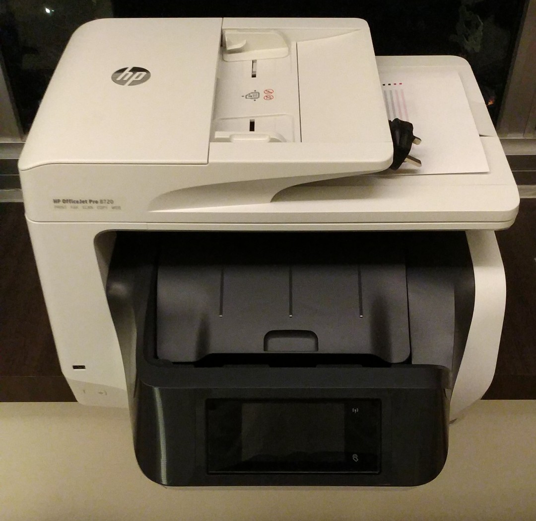 HP AIO Office Deskjet Pro 8720 Printer, Computers & Tech, Printers